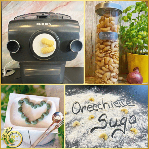 MY PASTA - Orecchiette Sugo - pasta mold for pasta makers - suitable for Philips Pasta Maker Avance - pastadisc matrices for homemade pasta - Image 2