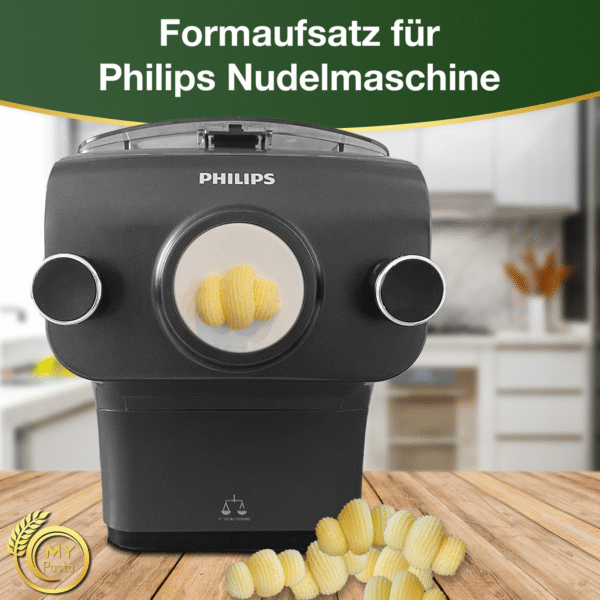 MY PASTA - Gnocchi Rigati XL - pasta mold for pasta makers - suitable for Philips Pasta Maker Avance - pastadisc matrices for homemade pasta - Image 2