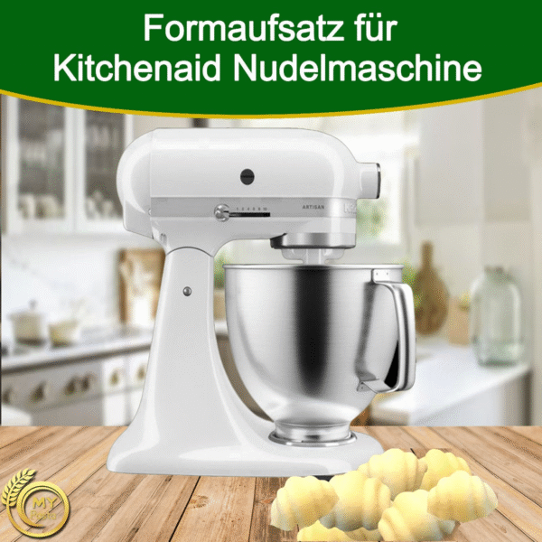 MY PASTA - Gnocchi - pasta mold for Kitchenaid Pastamaker - suitable for Pasta Maker Kitchen Aid - matrices for homemade pasta - Image 4