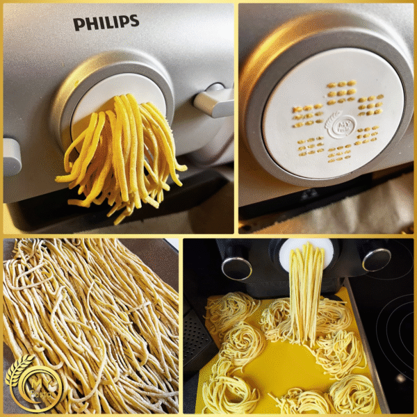 MY PASTA - Linguine XL - pasta mold for pasta maker - suitable for Philips Pasta Maker Avance - pastadisc matrices for homemade pasta - Image 5