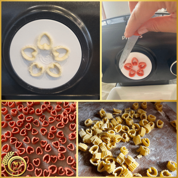 MY PASTA - Heart Sugo - pasta mold for pasta maker - suitable for Philips Pasta Maker Avance - Matrices Pastadisc homemade pasta - Image 4
