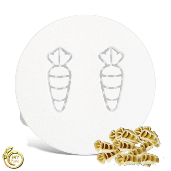 MY PASTA - Carrots beets - pasta mold for pasta maker - suitable for Philips Pasta Maker Avance - pastadisc dies for homemade pasta