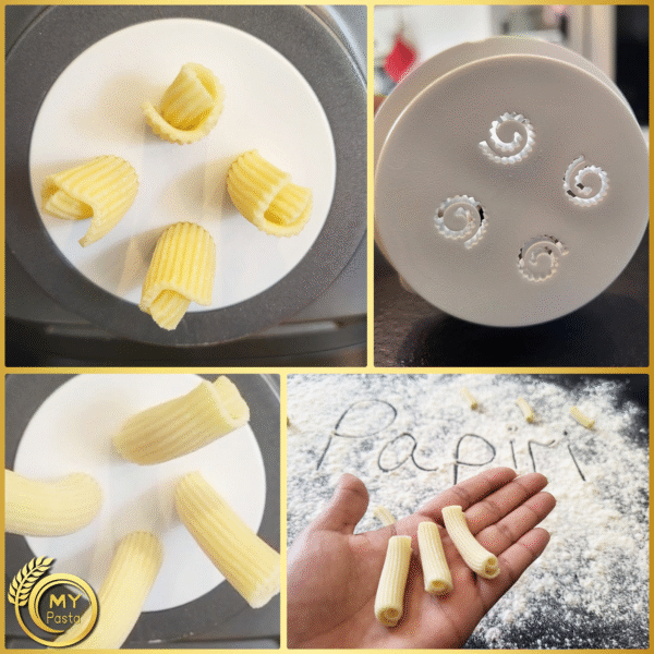 MY PASTA - Papiri - pasta mold for pasta makers - suitable for Philips Pasta Maker Avance - pastadisc matrices for homemade pasta - Image 5